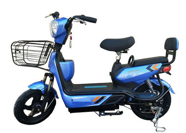 الصين 48V 350W سكوتر الدراجة الكهربائية الكبار اللون الأزرق 1540 × 670 × 1100mm المزود